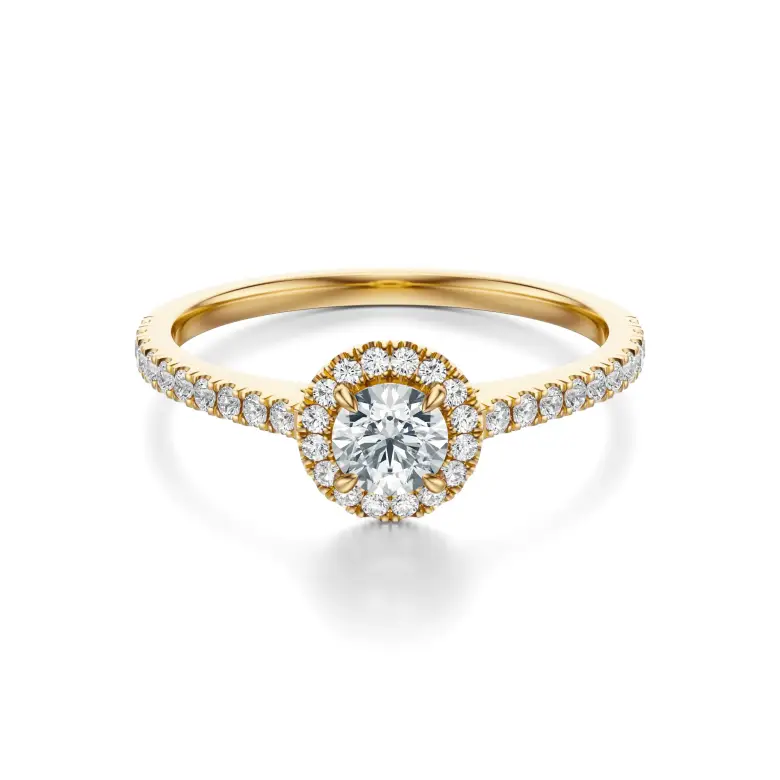 Pierścionek zaręczynowy z diamentami AJPZ_096